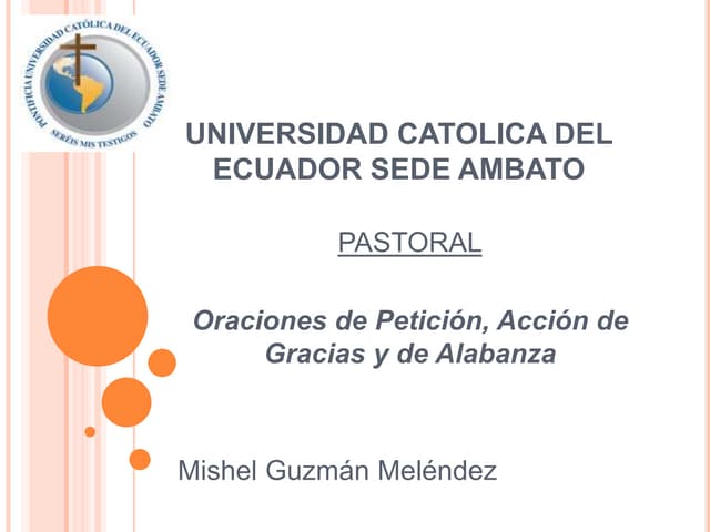 Alabanza al Señor