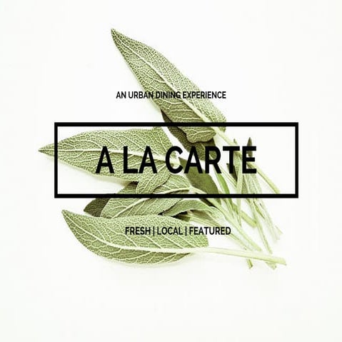 A La Carte 