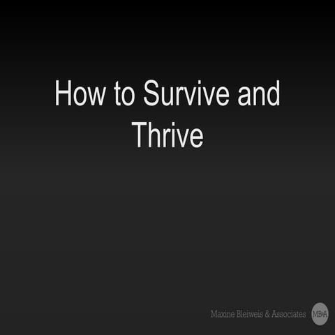 Survive and Thrive as a Library Director: Part 1 (Nov/Dec 2016)