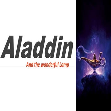 Aladdin and the Wonderful Lamp