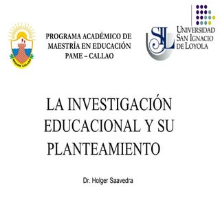 A_La InvestigacióN Educacional Y Su...
