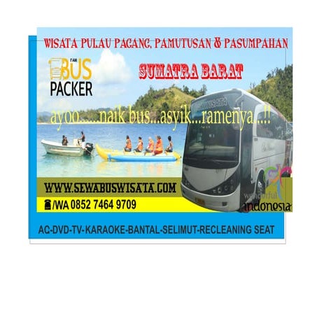 Paling OK!!   Telp/WA 0852 7464 9709   Biaya Sewa Bus Pariwisata Pekanbaru   ...