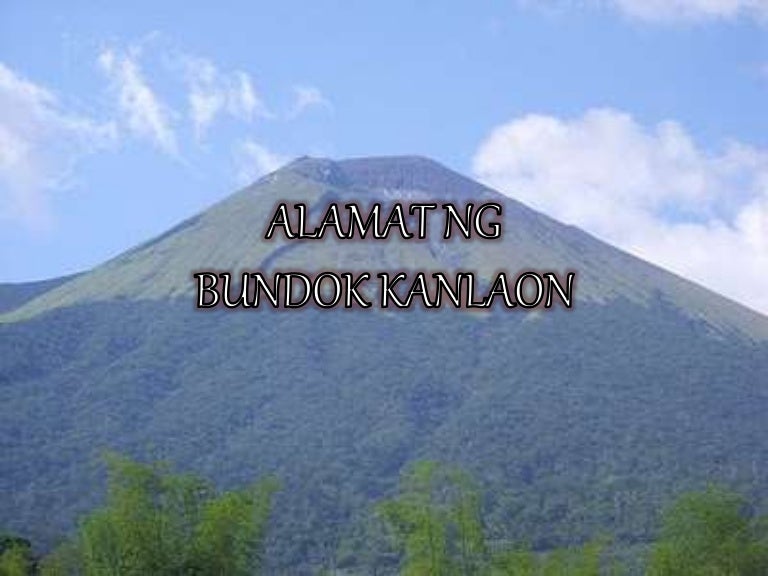 Alamat ng Bundok kanlaon