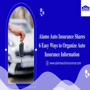 Alamo Auto Insurance Reveals 5 Mistakes That Delay Claims | PDF