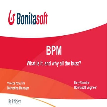 Business Process Management - What is it, and why all the buzz?