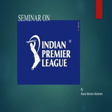 business side of Indian premier league