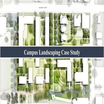 A Landscape Case Study on Panjab University, Chandigarh, India