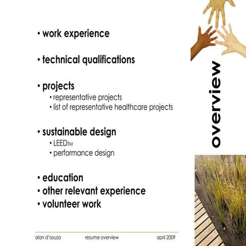 Alan D Souza Overview