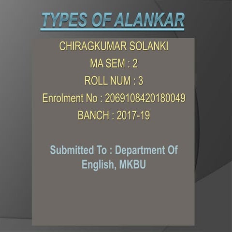Alankar