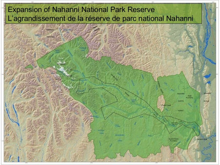 Nahanni National Park Map The Nahanni National Park, Canadian Wilderness And First Nations, Ala…