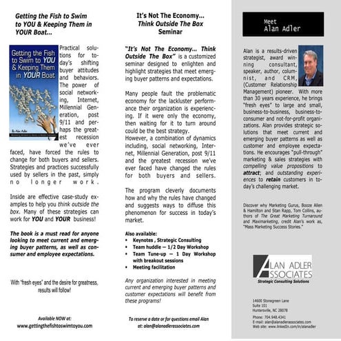 Alan Profile Brochure