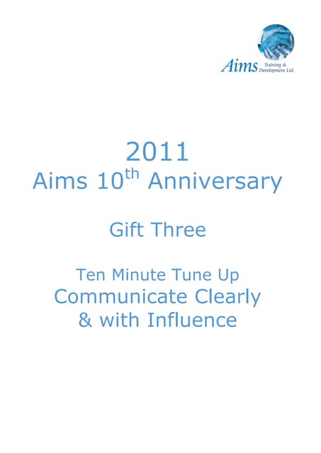 Alan r davey aims management training gift 3 of 10