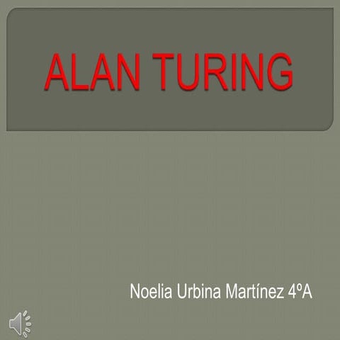 Alan turing tercer evaluacion