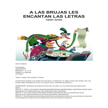 Portada de A LAS BRUJAS LES ENCANTAN LAS LETRAS