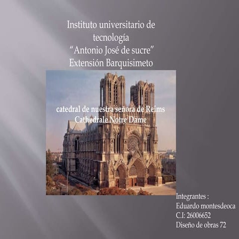 Alasis de la catedral de notre dame