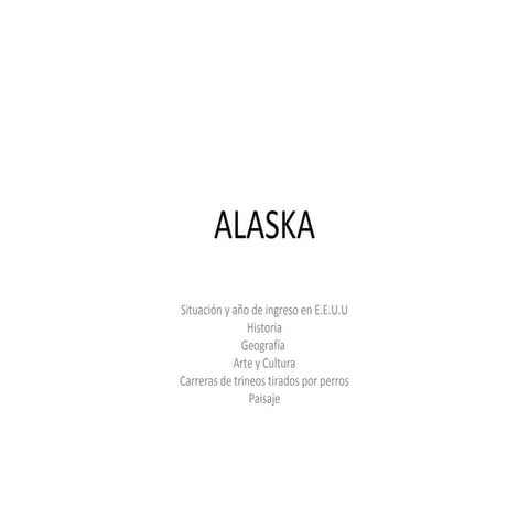 Alaska | PPT