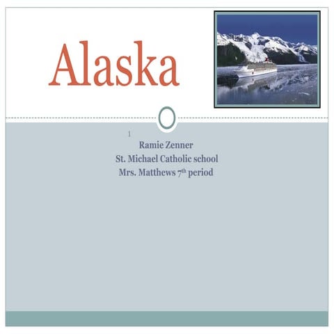 Alaska power point | PPTX