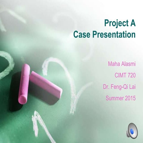 Case 10: Designing an online graduate seminar