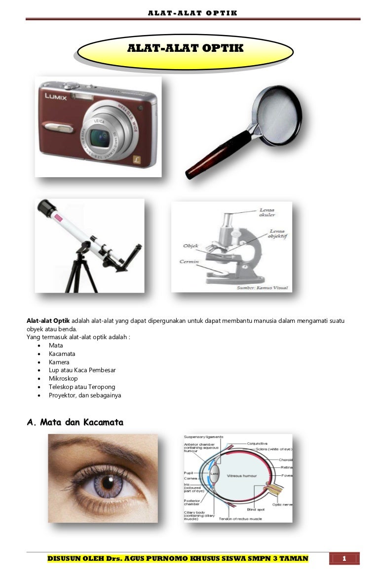 Alat Alat Optik