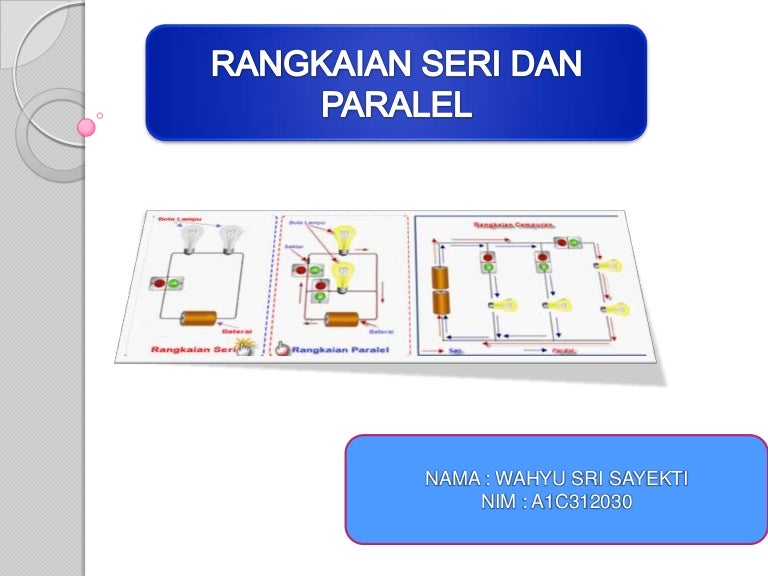 Alat Alat Ukur Seri Dan Paralel