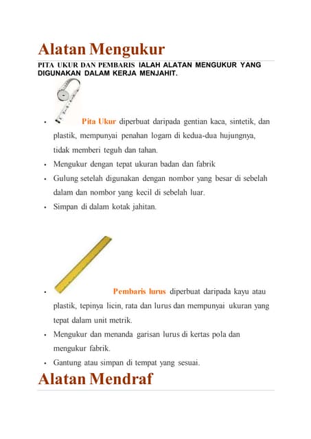 Alatan Menjahit