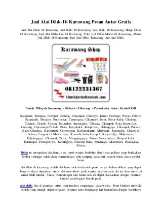 Toko Penjuja Alat Dildo Di Karawang  08122231367 
