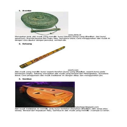 Alat musik | PDF