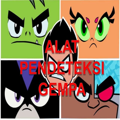 Alat pendeteksi gempa