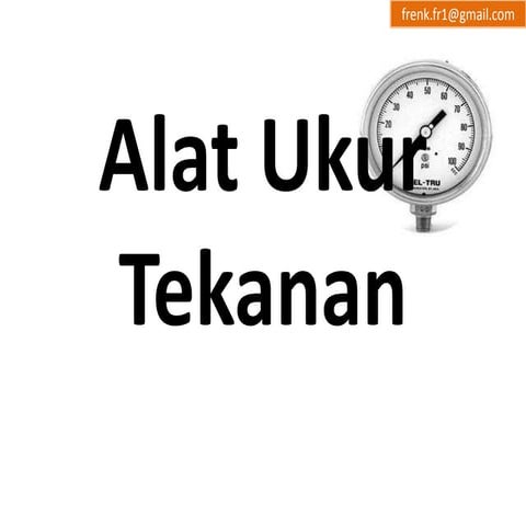 Alat ukur tekanan