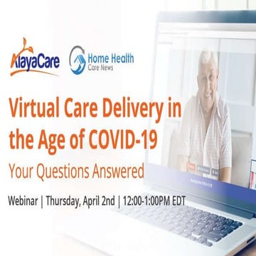 Alaya Care   Covid-19 virtual care