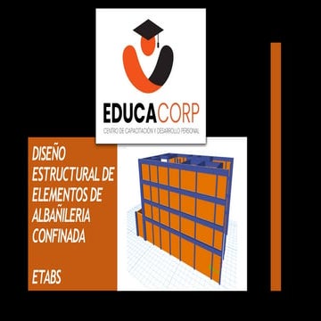 ALBAÑILERIA CONFINADA EN EL PERU, SISTEMAS CONSTRUCTIVOS Y DISEÑO EN PROGRAMA...