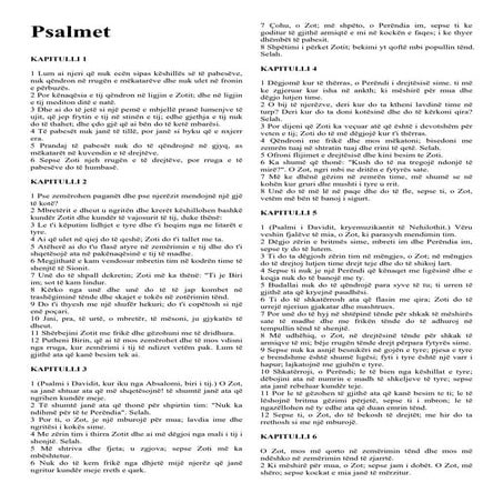 Albanian - The Book of Psalms - King James Bible.pdf