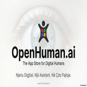 OpenHuman.ai：数字人类的 App Store，下一代 AI 交互平台诞生 | PDF