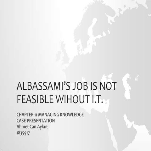 Albassami’s job is not feasible wihout it v3