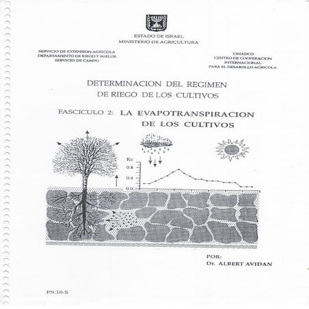 Albert avidan la evapotranspiracion de los cultivos fasciculo #2