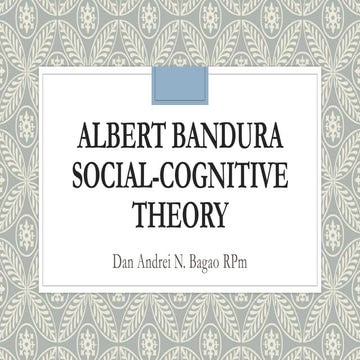 Albert bandura