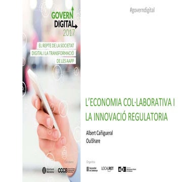 Economia Colaborativa e innovación regulatoria