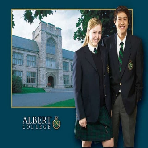 Albert College In Belleville, Ontario Canada