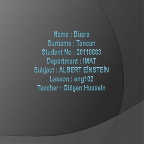 Albert einstein