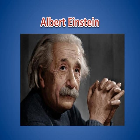 Albert einstein | PPTX