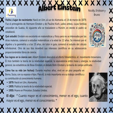 Exposición virtual Albert Einstein: "El arte de la Ciencia 4.0"