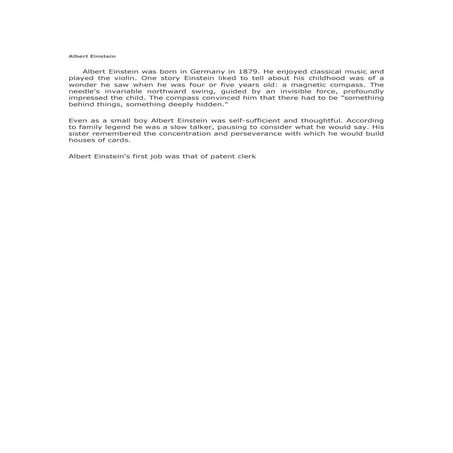 Albert Einstein life of challangess.docx
