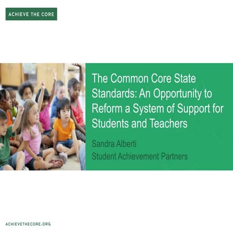 New Teacher Center's 16 National Symposium on Teacher Induction; Common Core ...