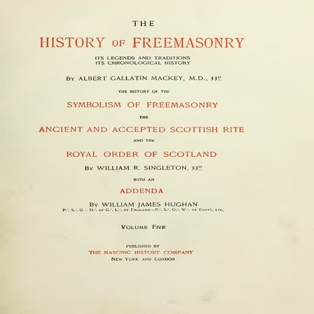 Albert Mackey - History of Freemasonry Vol V.pdf