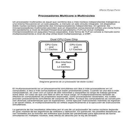 MULTIPROCESSOR descripcion y caracteristicas | PPTX