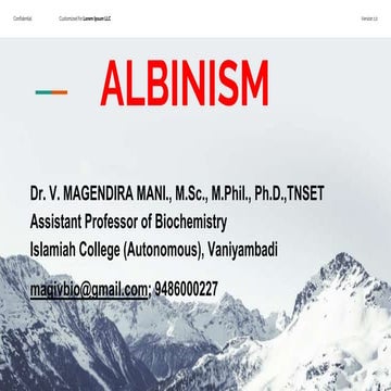 Albinism