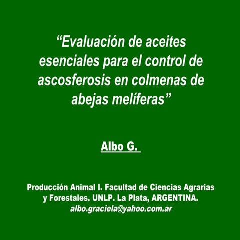Albo. aceites esenciales