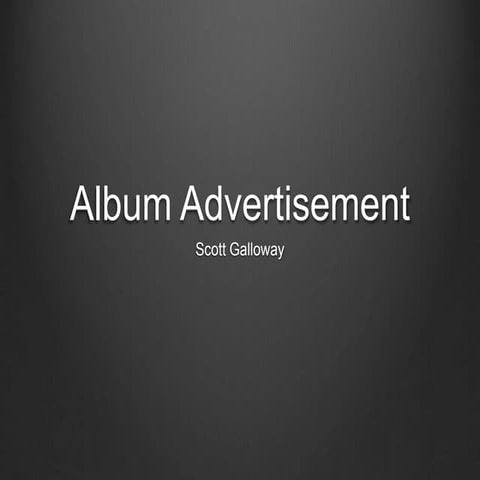 Advertisement draft | PPTX