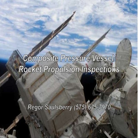 Nondestructive Testing at NASA WSTF