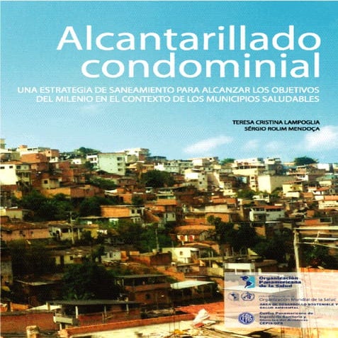 Alcantarillado condominial estrategias de saneamiento